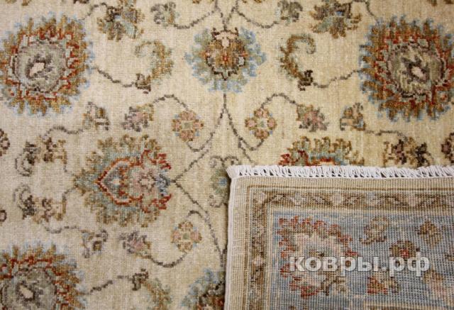 ковер ручной работы Шерстяной Афганский ковер ручной работы Сhoubi (Чуби) 1.01x0.99 — фото 3