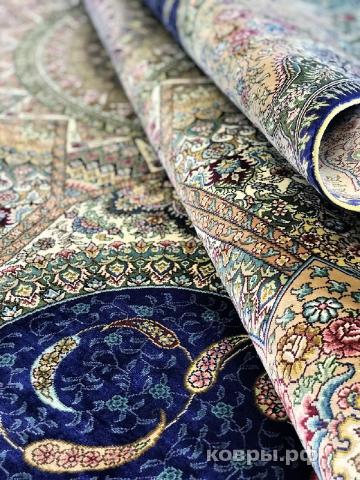 ковер ручной работы Шелковый Китайский ковер ручной работы 3.08x2 — фото 3