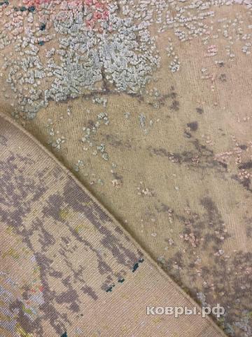 ковер ручной работы Индийский ковер ручной работы из шелка и шерсти 2.43x3.09 — фото 3