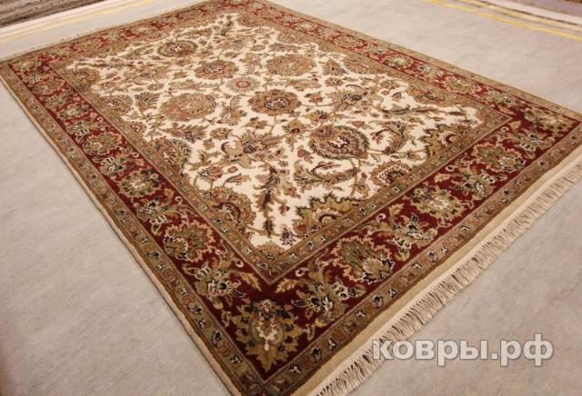 ковер ручной работы Шерстяной Индийский ковер ручной работы 2.1x1.5 — фото 3