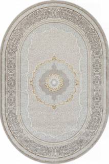 Ковер NENSI GL090E BROWN / BROWN Овал