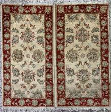 Шерстяной Афганский ковер ручной работы Сhoubi Ziegler (Чуби зиглер) 1.22x0.6