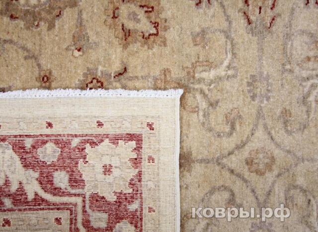 ковер ручной работы Шерстяной Афганский ковер ручной работы Сhoubi Ziegler (Чуби зиглер) 1.97x1.37 — фото 2