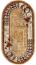 ковер Люберецкие ковры Ноктюрн 41505/овальный/ 011 овал