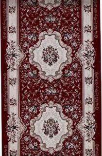 Бордовая ковровая дорожка GAVANA d017 RED, 1.5 м Бордовая ковровая дорожка GAVANA d017 RED, 1.5 м