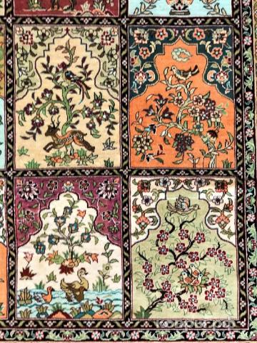 ковер ручной работы Шелковый Китайский ковер ручной работы 3.05x2 — фото 6