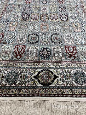 ковер ручной работы Шелковый Китайский ковер ручной работы 1.88x1.24 — фото 3