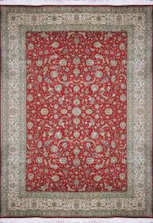 Шелковый Индийский ковер ручной работы Kashmir (Кашмир  авшан) 2.99x2.15