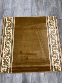 Коврик№ 735,светло-коричневый,размер 1,5 на 1,5 метра