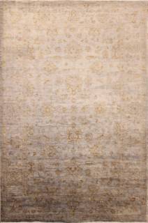 Шелковый Афганский ковер ручной работы Сhoubi (Чуби фараан)2.46x1.73