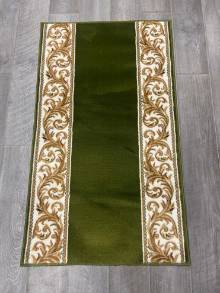 Коврик № 1650,зеленый,размер 0,8 на 1,4 метра