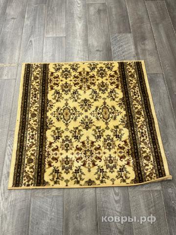 Халява Коврик № 1699,бежевый,размер 1,2 на 0,95 метра