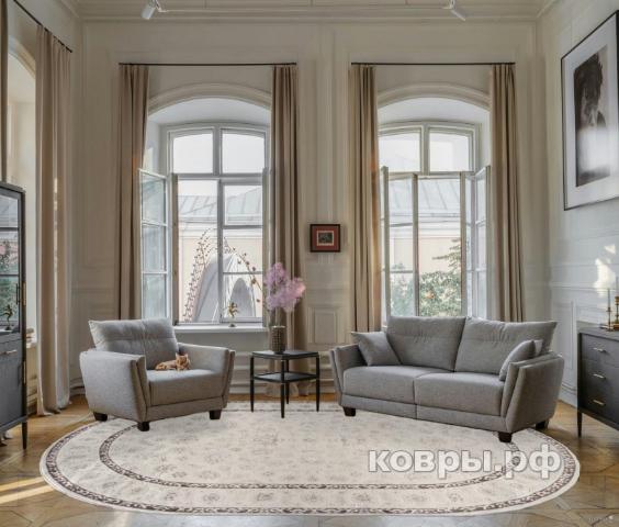 ковер Ковер DORUK MEXX MX018 BEIGE Овал — фото 3