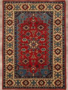 Пакистанский ковер ручной работы Казах 1.05x1.49м