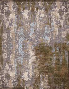 Индийский ковер ручной работы из шелка и шерсти 3.08x2.47