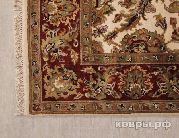 ковер ручной работы Шерстяной Индийский ковер ручной работы 2.1x1.5 — фото 4