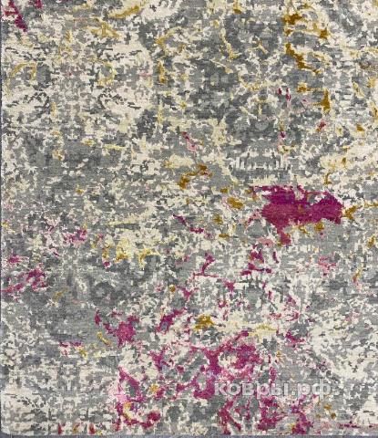 ковер ручной работы Индийский ковер ручной работы из шелка и шерсти Modern (Модерн) 3.05x2.49 — фото 2