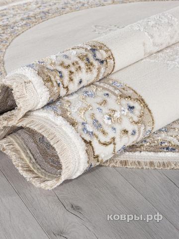 ковер Ковер KARDELEN MOSSO 27236A CREAM / NAVY Овал — фото 4