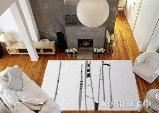 ковер Agnella Jazzy kimi white — фото 2