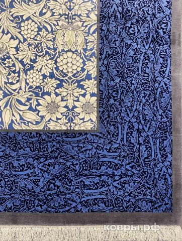 ковер ручной работы Иранский ковер ручной работы из шелка и шерсти Morris (Моррис) 3.93x2.85 — фото 4