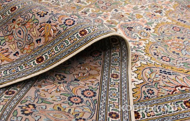 ковер ручной работы Шелковый Индийский ковер ручной работы Kashmir (Кашмир) 1.23x1.88 — фото 3