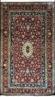 Шелковый Индийский ковер ручной работы Kashmir (Кашмир пара) 1.55x0.92