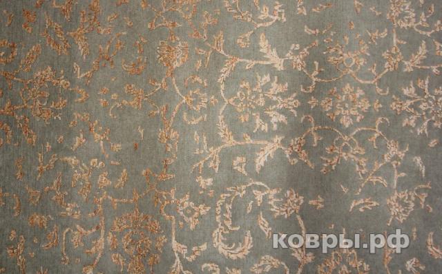 ковер ручной работы Индийский ковер ручной работы из шелка и шерсти Radjput (Раджпут) 3.03x2.5 — фото 6