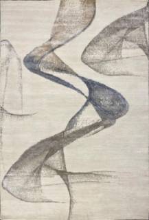 Индийский ковер ручной работы из шелка и шерсти 2.98x2.01