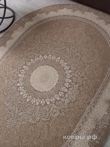 ковер Ковер KARMEN HALI ARMINA 04076A BROWN / BROWN Овал — фото 5