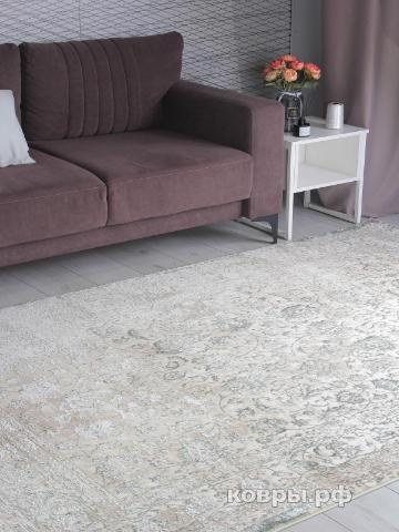 ковер Ковер SAHAN LILY 8504A S.WHITE / P.GREEN — фото 3