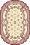 ковер Люберецкие ковры Дебют 87/овальный/ 26 овал