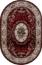 ковер MERINOS COLIZEY d066 RED Овал