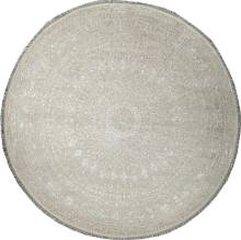 Круглый ковер ручной работы из шелка и шерсти 2.99x2.99 Круглый ковер ручной работы из шелка и шерсти 2.99x2.99