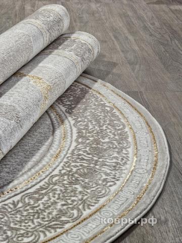 ковер KARMEN HALI NENSI GL090E BROWN / BROWN Овал — фото 3