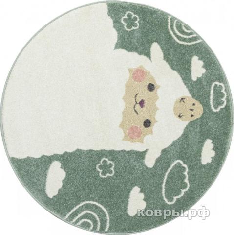ковер Ковер MERINOS IZUMRUD C119 LIGHT GREEN Круг