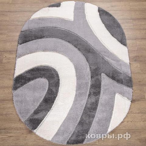 ковер OZKAPLAN Messi 05846A WHITE овал