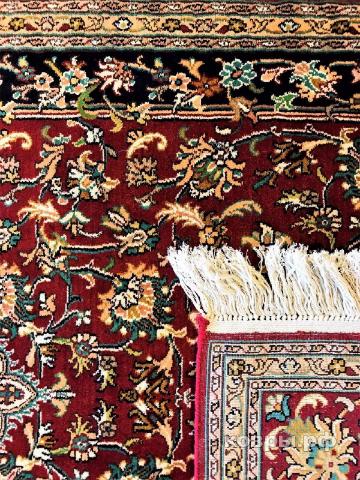 ковер ручной работы Шелковый Индийский ковер ручной работы Kashmir (Кашмир пара) 1.55x0.92 — фото 2