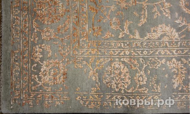 ковер ручной работы Индийский ковер ручной работы из шелка и шерсти Radjput (Раджпут) 3.03x2.5 — фото 7