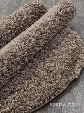 ковер MERINOS SHAGGY TREND L001 DARK BROWN Круг — фото 4