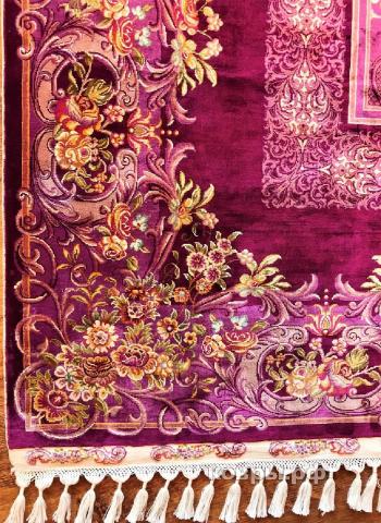 ковер ручной работы Шелковый Китайский ковер ручной работы Hereke (Хереке) 3.53x2.6 — фото 4