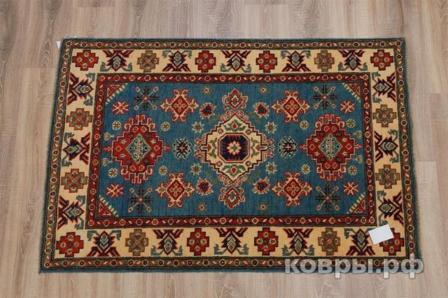 ковер ручной работы Пакистанский ковер ручной работы Казах 0.97x1.49м — фото 2