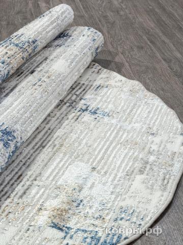 ковер MERINOS ANTEP DA492 635 CREAM / NAVY Овал — фото 3