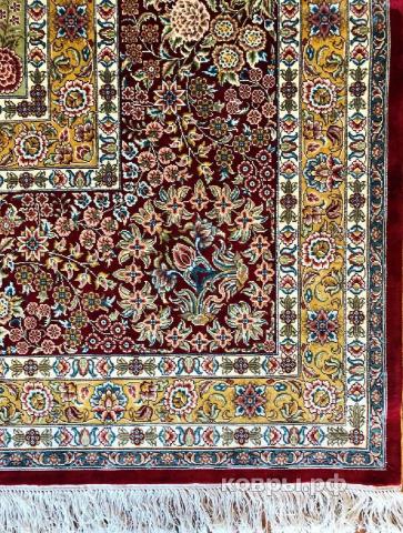 ковер ручной работы Шелковый Китайский ковер ручной работы 4.32x3.04 — фото 3