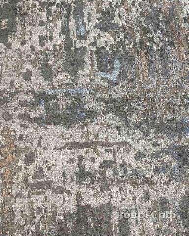 ковер ручной работы Индийский ковер ручной работы из шелка и шерсти 6.11x4.94 — фото 6