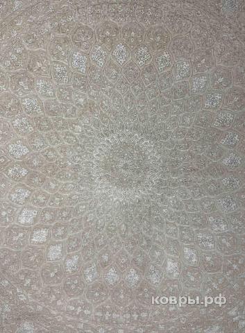 ковер ручной работы Индийский ковер ручной работы из шелка и шерсти 2.99x2.99 — фото 2