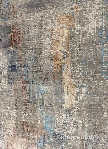 ковер ручной работы Индийский ковер ручной работы из шелка и шерсти 4.57x3.66 — фото 4