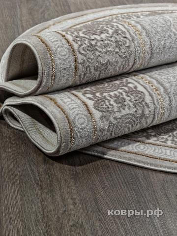 ковер KARMEN HALI NENSI GL090E BROWN / BROWN Овал — фото 4