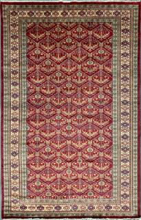 Шерстяной Афганский ковер ручной работы Kazakh (Казах) 2.51x1.61 Шерстяной Афганский ковер ручной работы Kazakh (Казах) 2.51x1.61