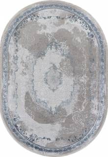 Ковер ARDA EFSAN L278A CREAM SHRINK / BLUE FDY Овал