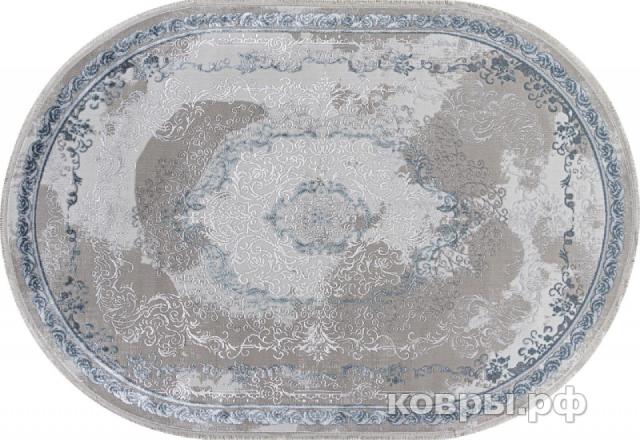ковер Ковер ARDA EFSAN L278A CREAM SHRINK / BLUE FDY Овал